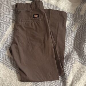 Dickies Men's Classic Brown Chinos